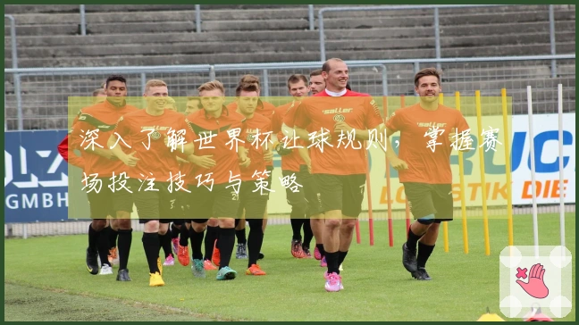 深入了解世界杯让球规则，掌握赛场投注技巧与策略