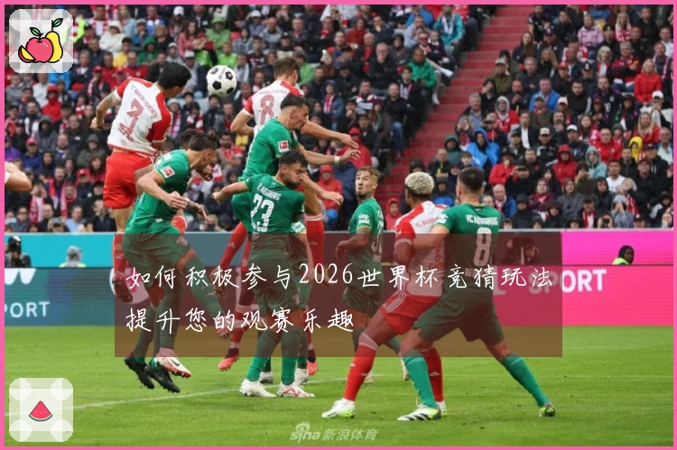 如何积极参与2026世界杯竞猜玩法提升您的观赛乐趣